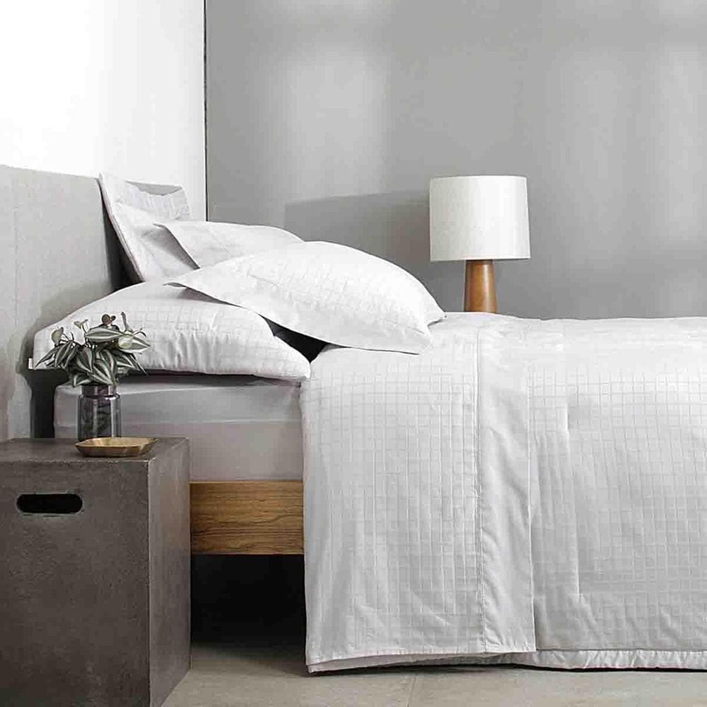 MP - Kit Colcha King 300 Fios Damask Square C