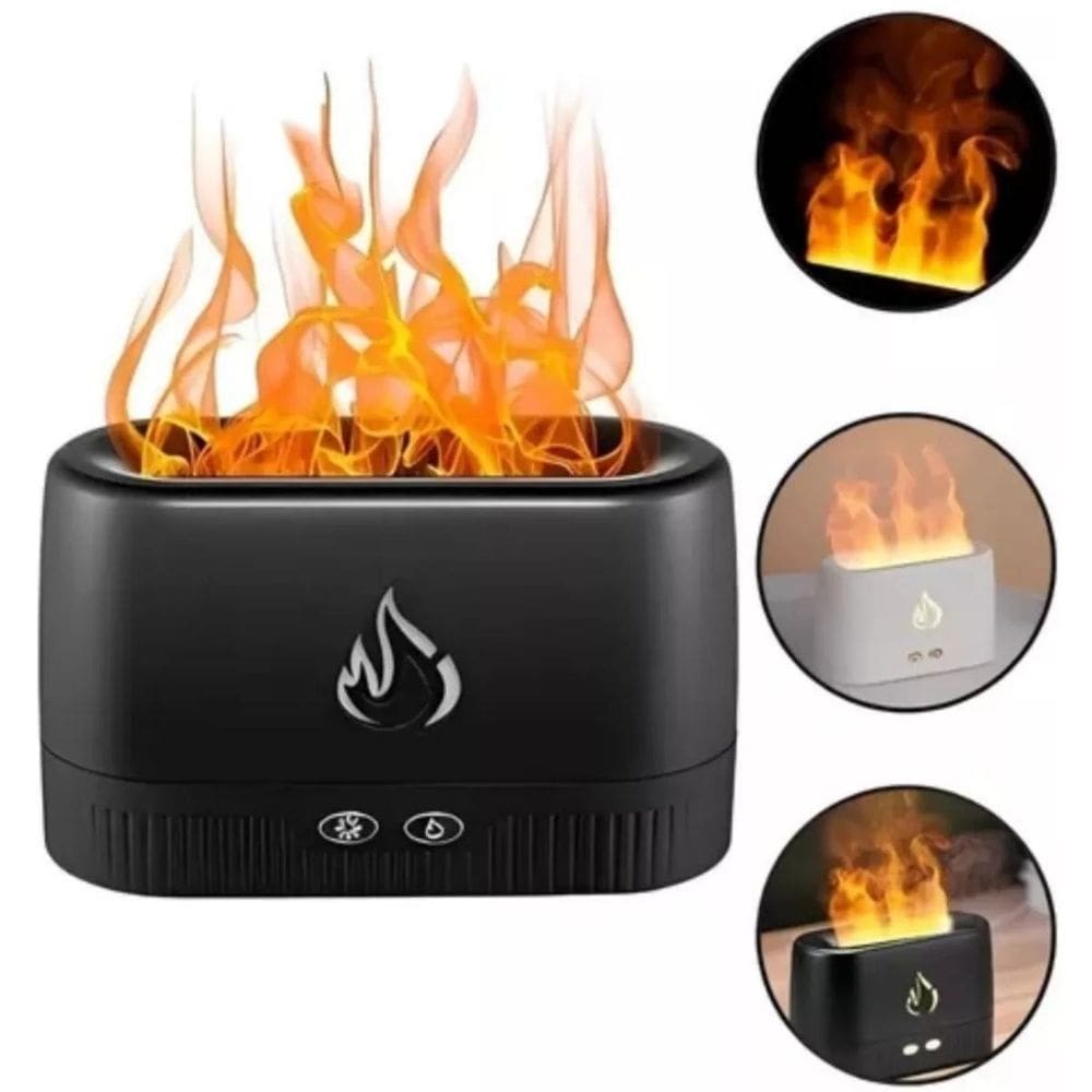 Aromatizador Elétrico Com Efeito De Chamas Quarto De Menino