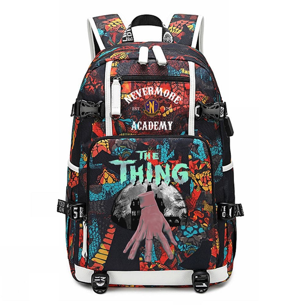 Mochila escolar Anime Wednesdays Kids Children 35x20x47cm
