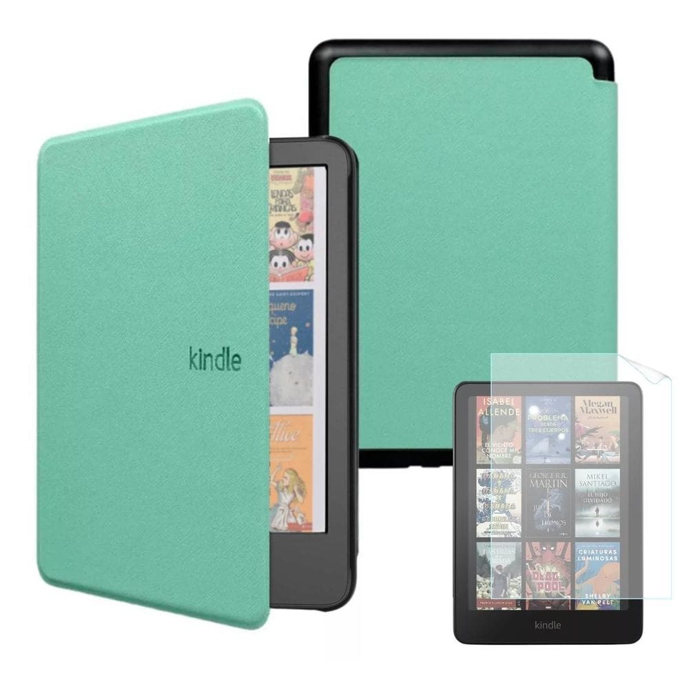 Case Couro Para Kindle Colorsoft 1 7 Polegadas + Película