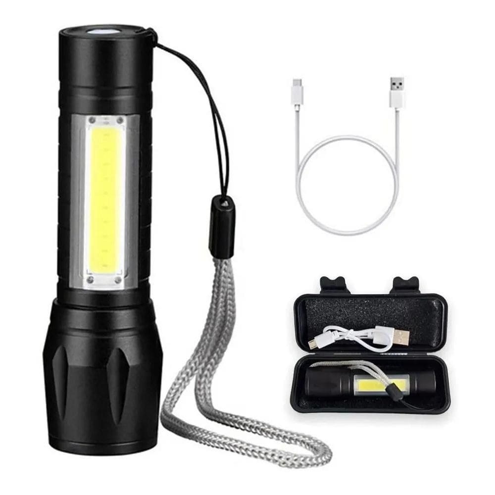 2X Mini Lanterna Led Usb Recarregável La