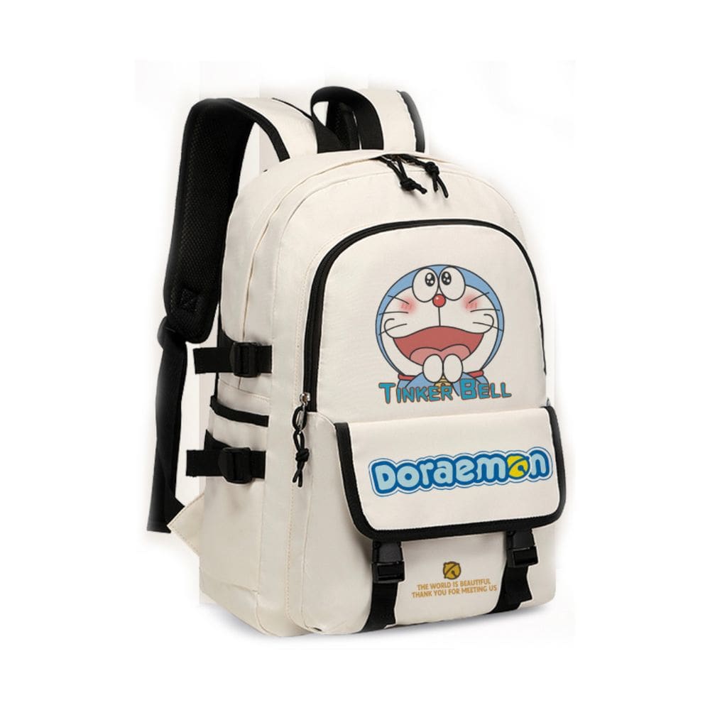 Mochila escolar Doraemons Cartoon Kids Nylon 36x16x48cm