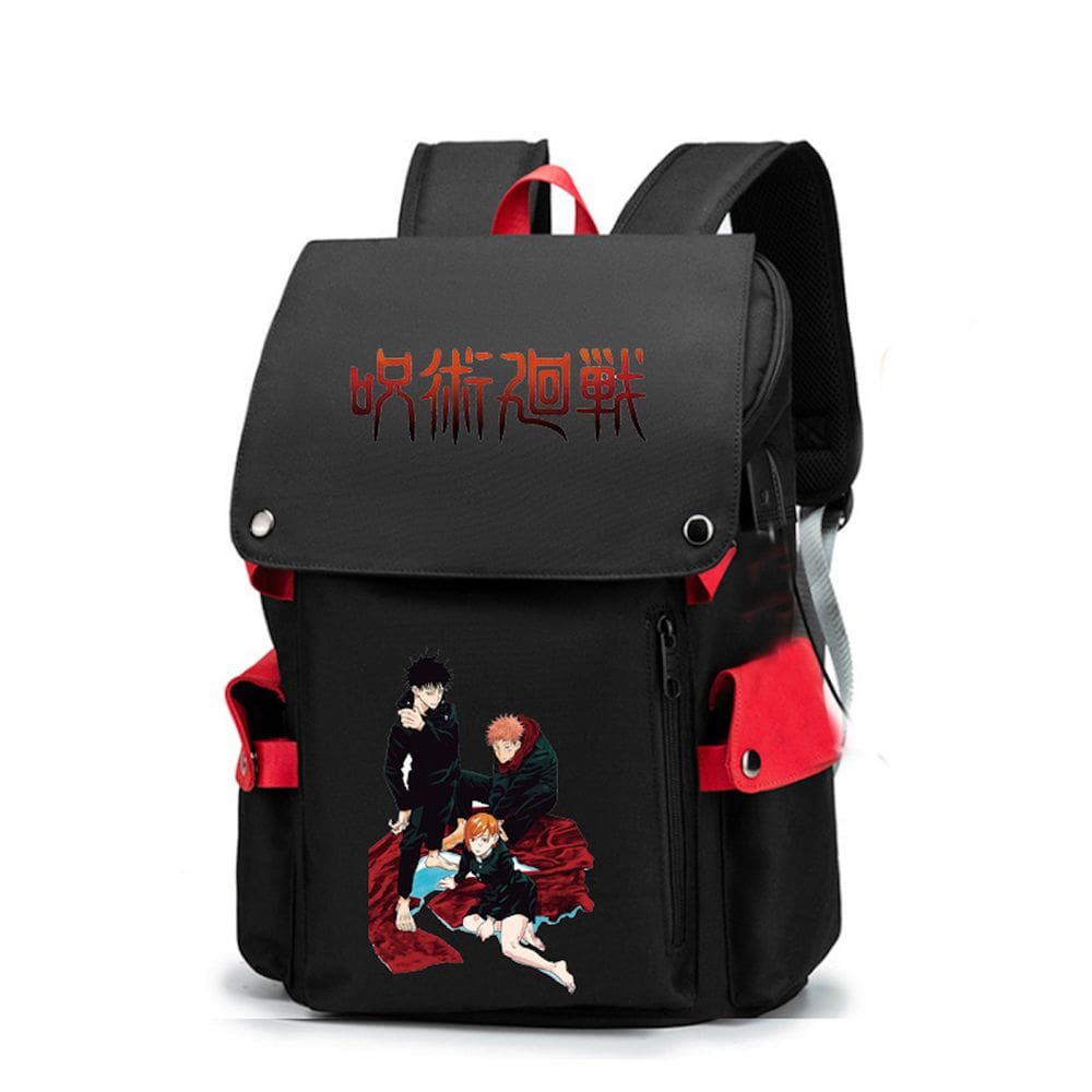 Mochila escolar Jujutsus Kaisens K Anime para crianças