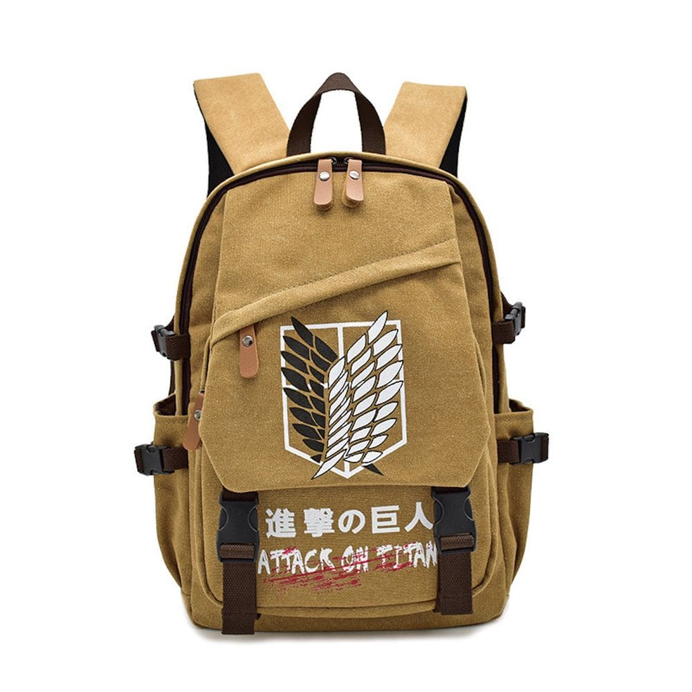 Mochila escolar Attack on Titan Anime para crianças