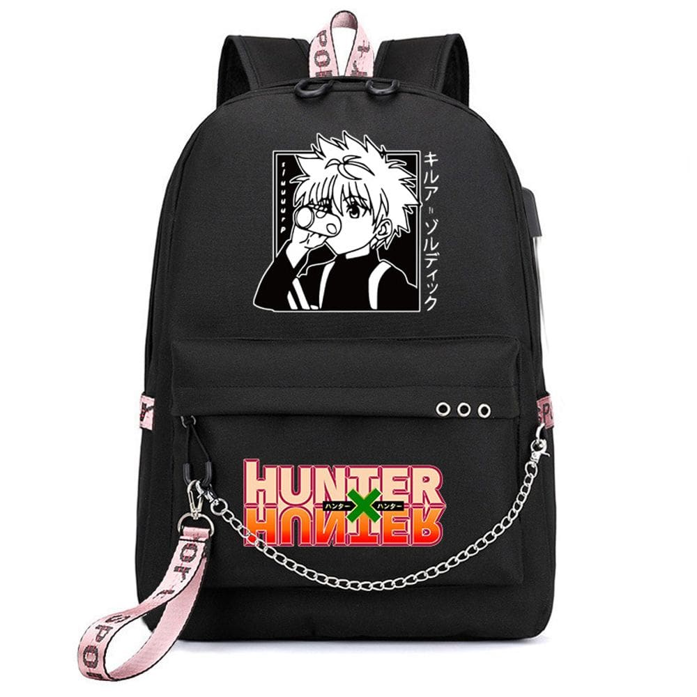 Mochila Hunters × Hunters Kids School Oxford 32x15x45cm