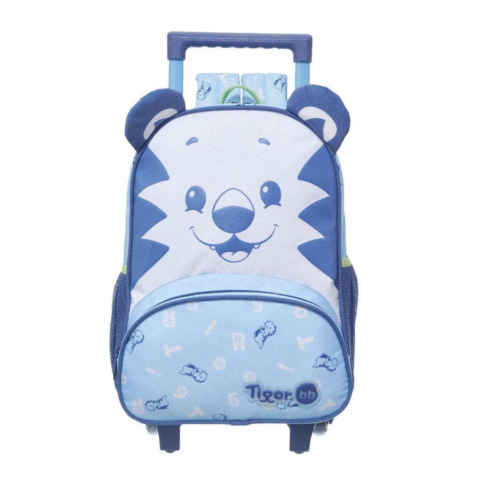 Mochila Infantil Carrinho Alças Tigor Tigre Bb Creche