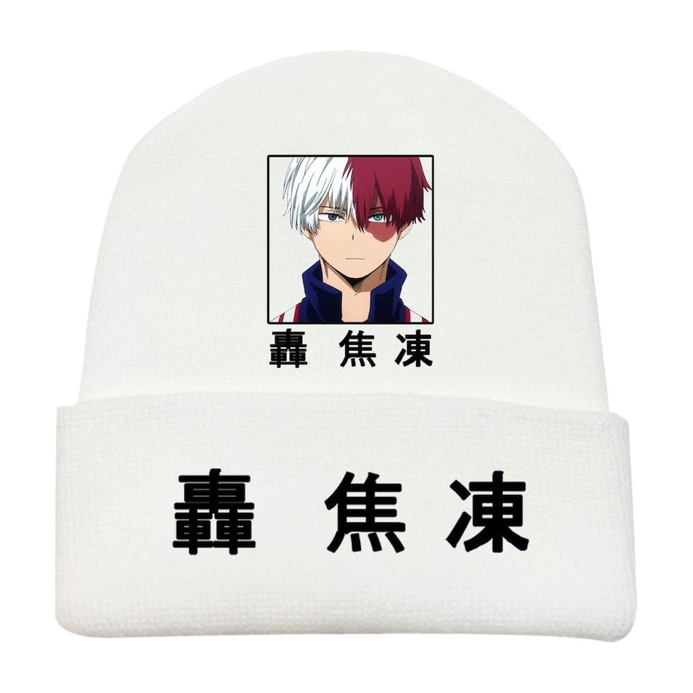 Chapéu de malha My Heros Academias Anime Winter Beanie unissex
