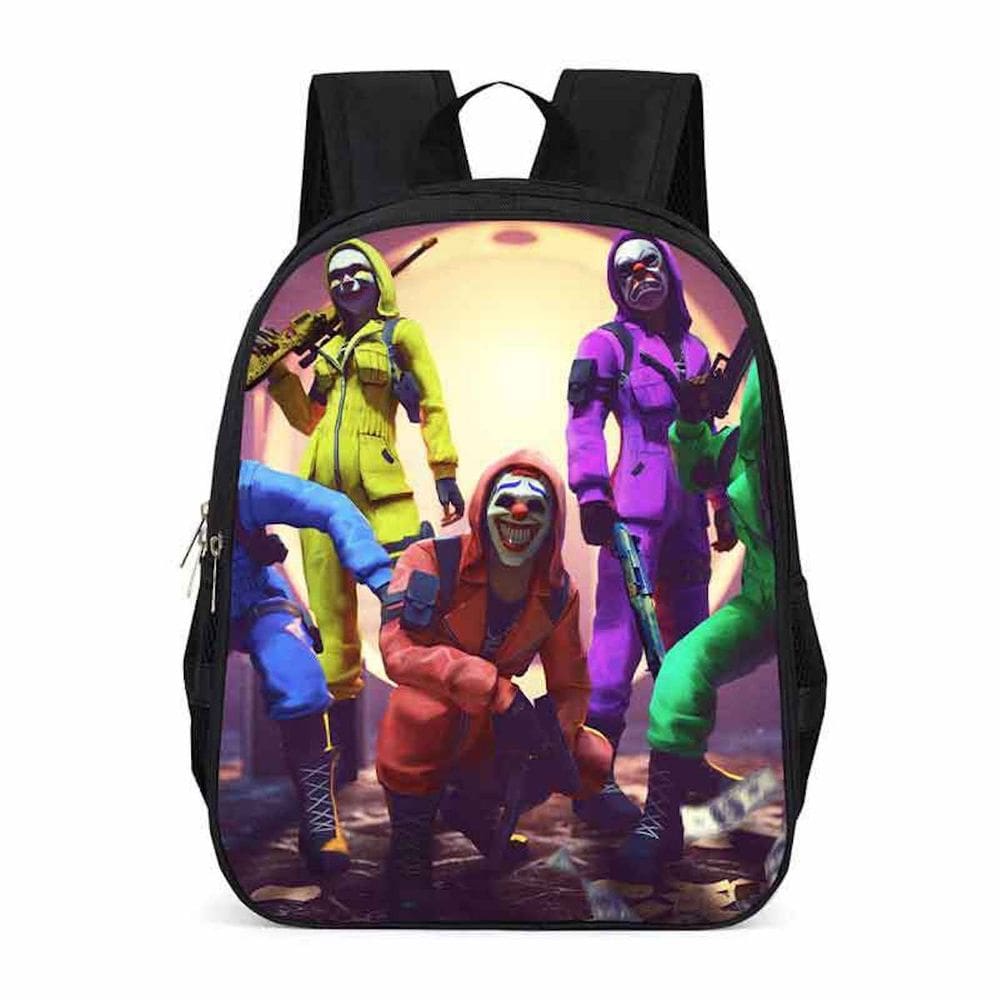 Mochila escolar Frees Fires Cartoon Kids Anime 29x12,5 x 39 cm