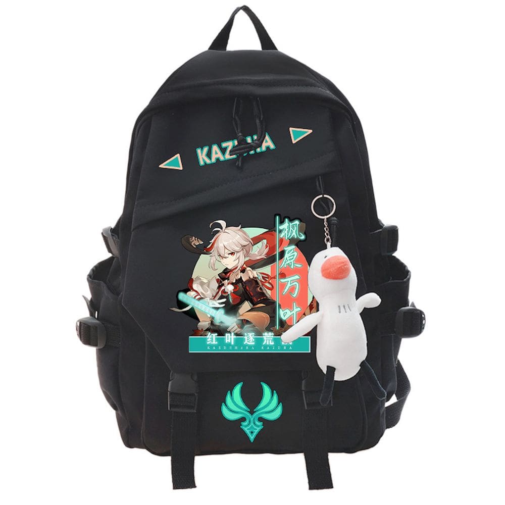 Mochila Genshin Impact Kaedehara Kazuha Cartoon Kids School