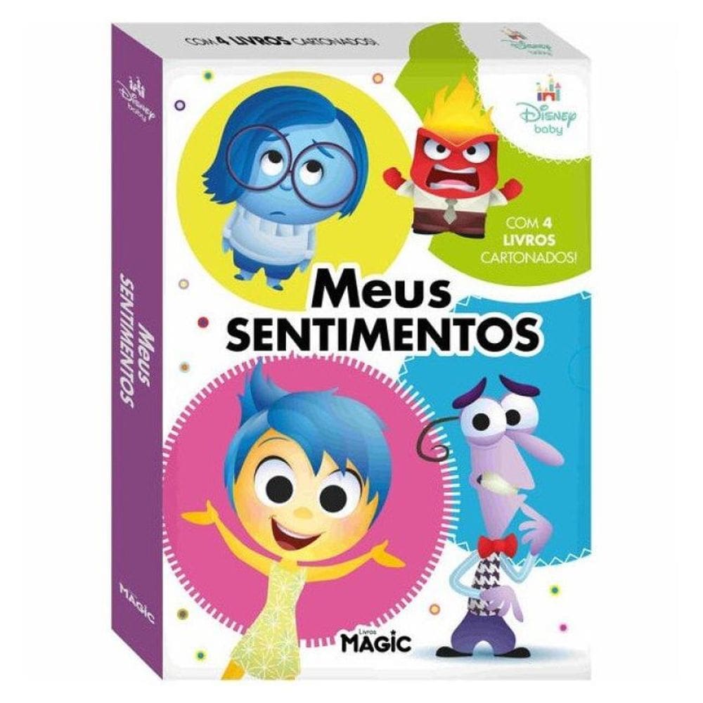 Box Disney Divertidamente - Meus Sentimentos