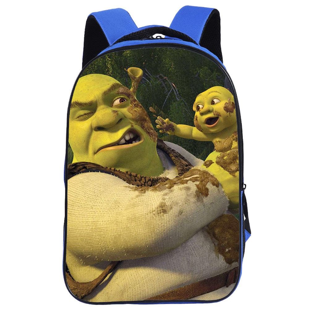 Mochila escolar Donkey Shreks Anime para crianças