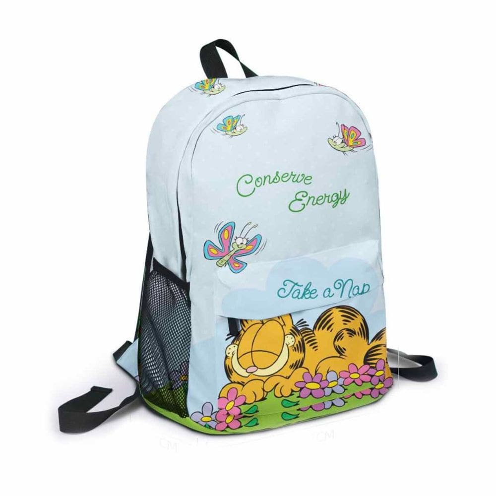 Mochila escolar Garfields Cartoon Kids Canvas 27x12x44cm