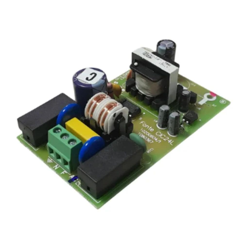 Placa Fonte Central De Alarme De Incêndio Cic 24L Intelbras