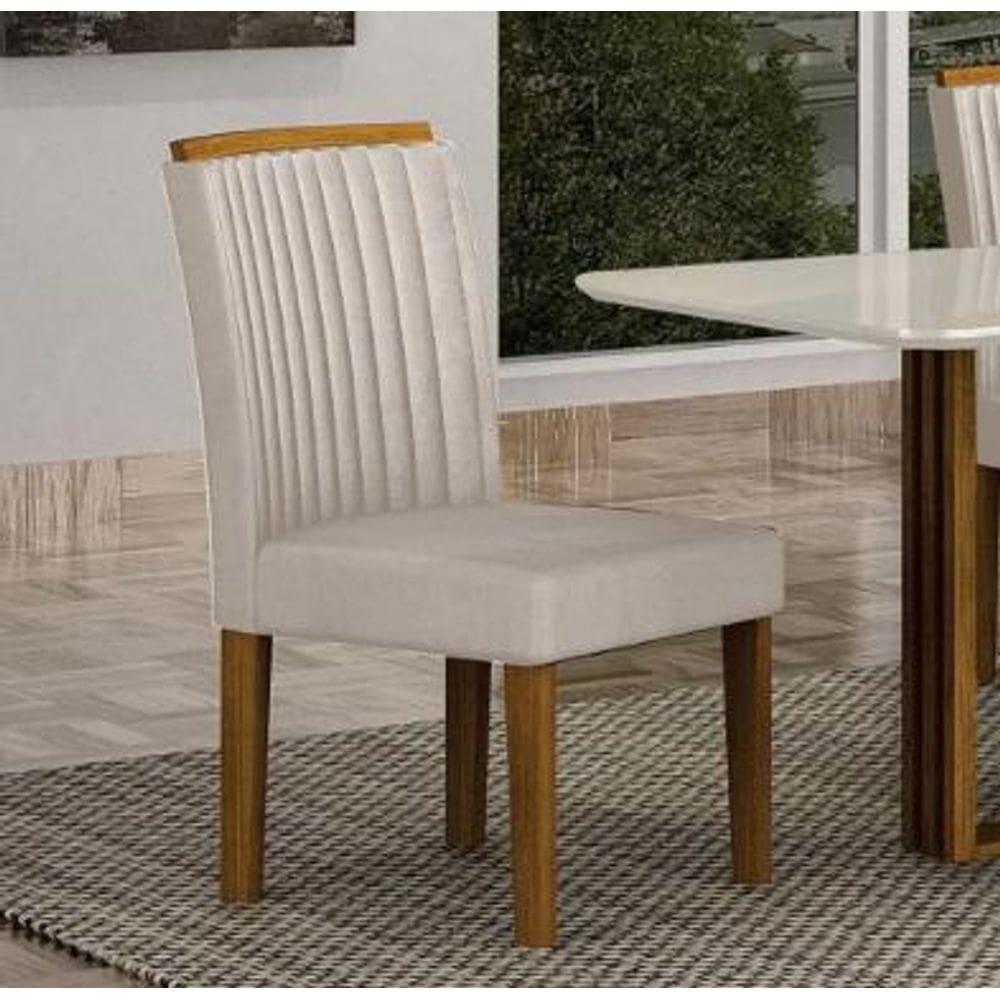 Cadeira Para Mesa de Jantar 2 Unidades Jade MDF - Leifer