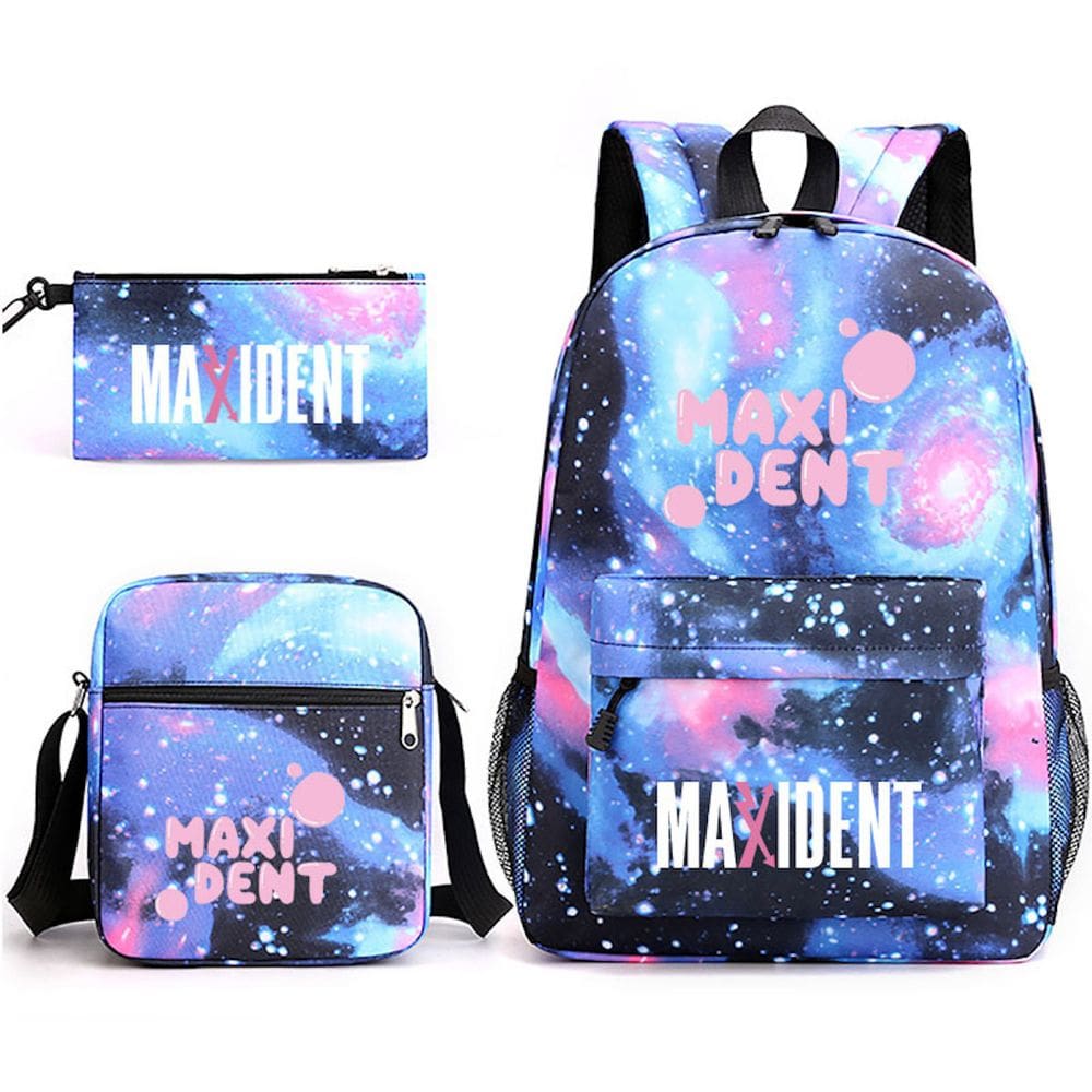 Mochila escolar Maxidents Cartoon Kids 3 unidades/conjunto