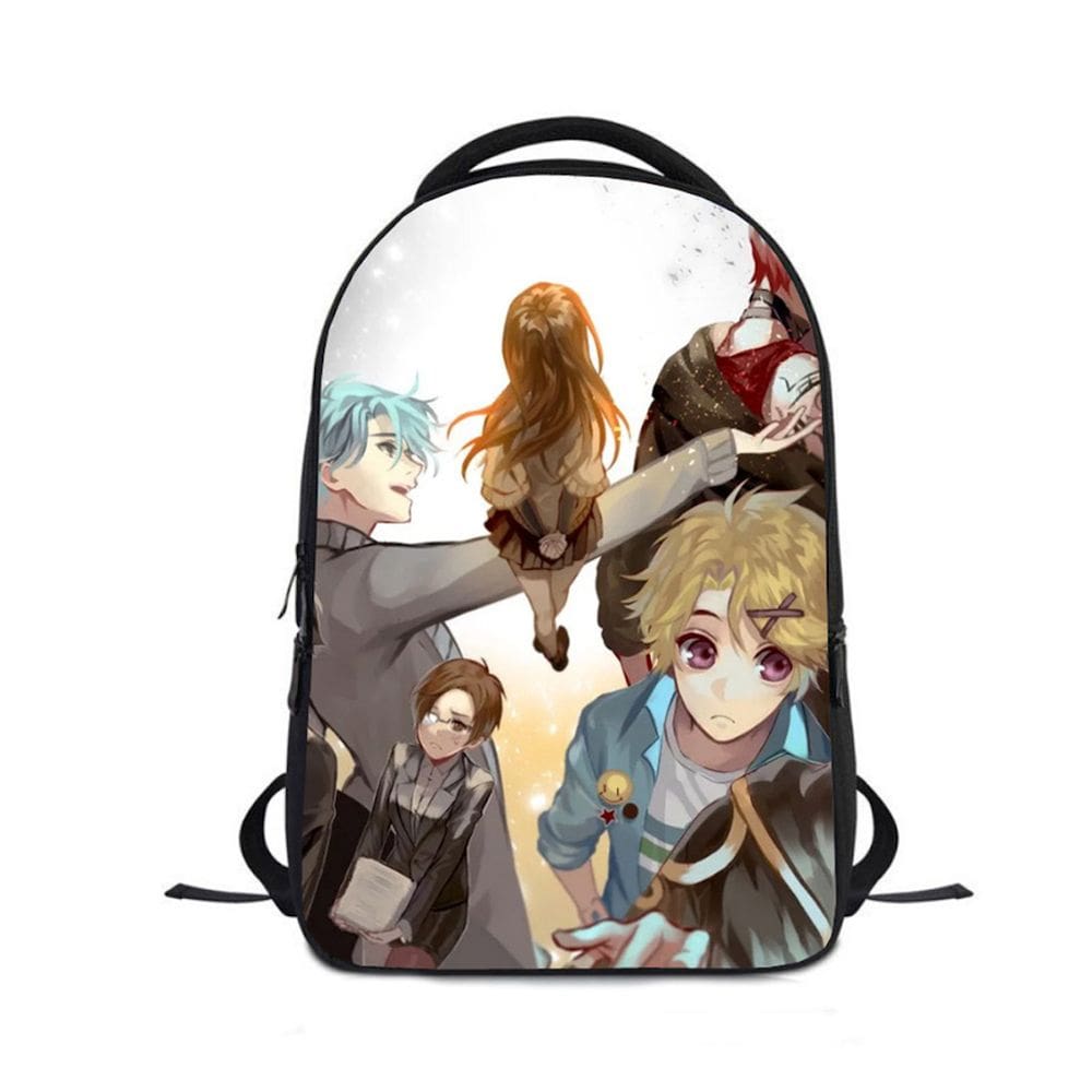 Mochila Mysteriouss Messengers para crianças School Oxford 24x12x30cm