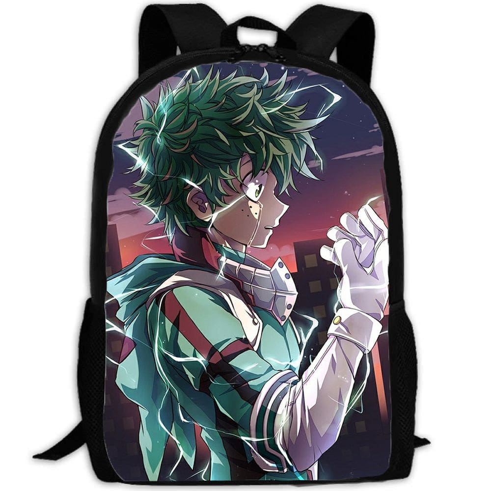 Mochila escolar Mys Heros Academias Deku para crianças de nylon