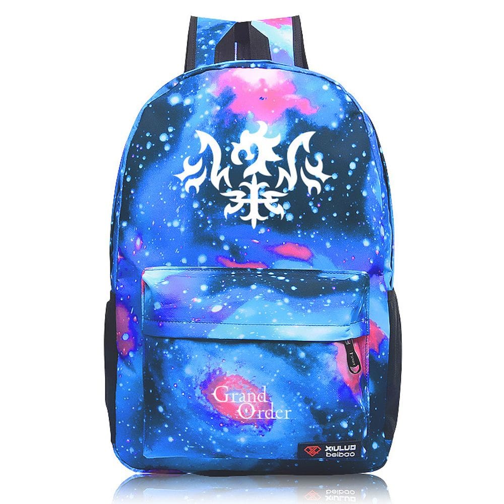 Mochila Fates Zeros Sabers Cartoon Kids School 31x13x45cm