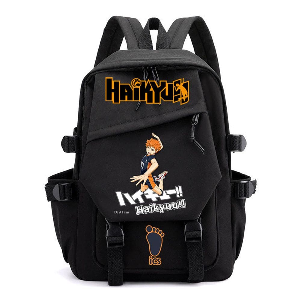 Mochila escolar Haikyuus Hinatas Shoyos Anime para escola