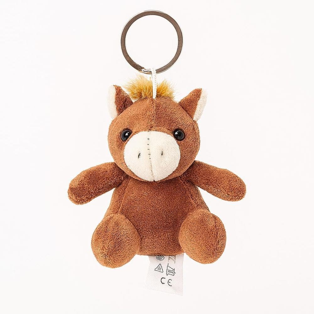 MP - Chaveiro De Pelu cia Cavalo Fofo Animais