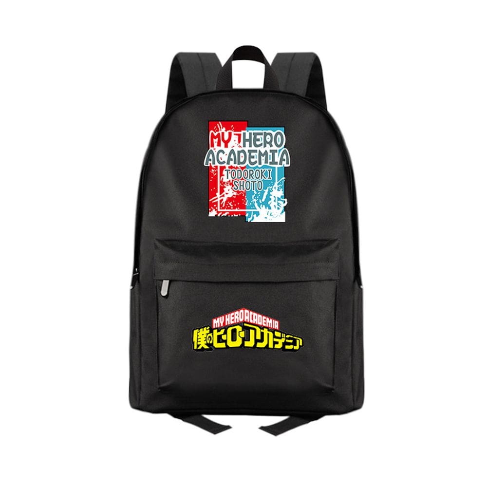 Mochila Mys Heros Academias Kids School 29x16x41cm Algodão