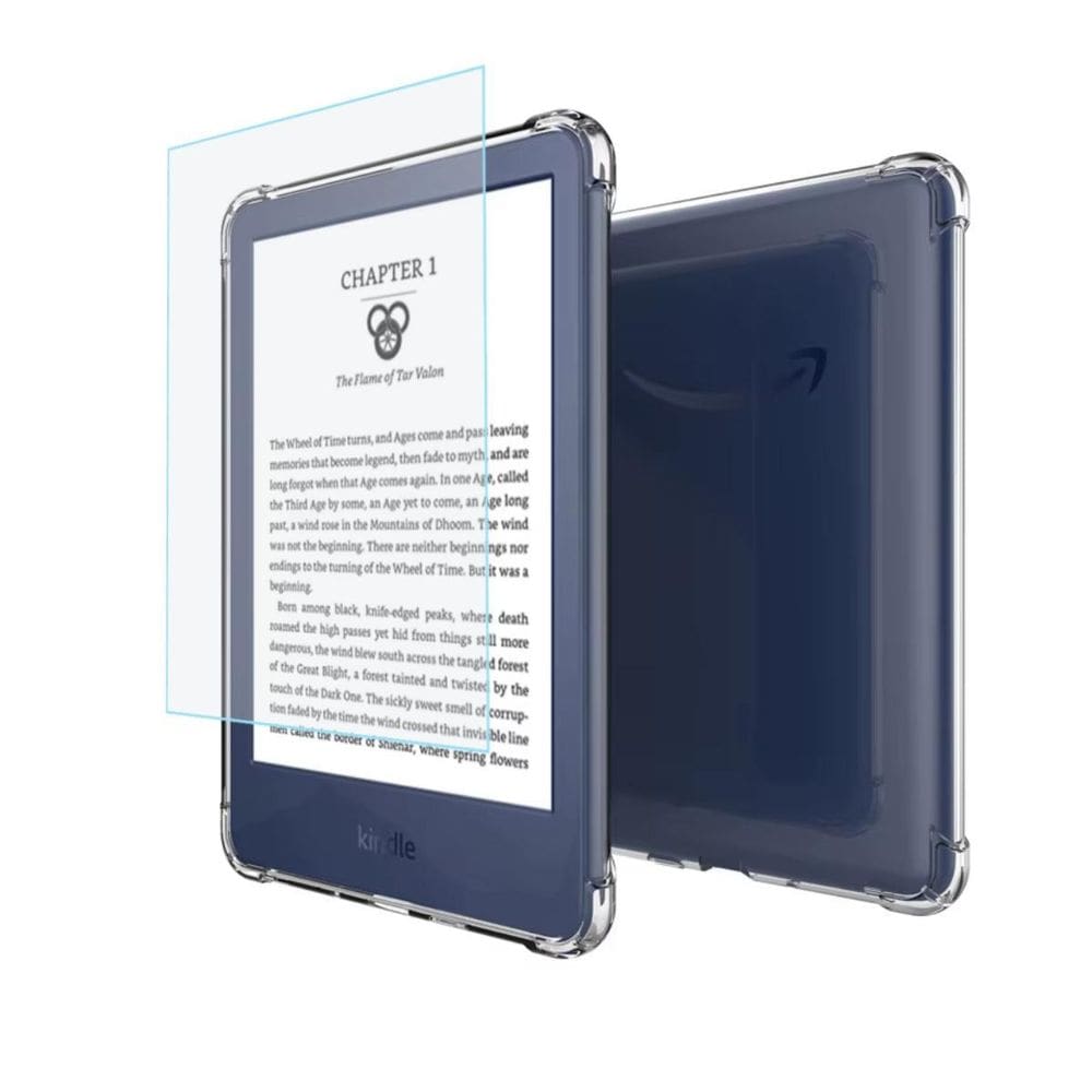 Case Borda Para Kindle Paperwhite 12 7.0  Sa568B + Película