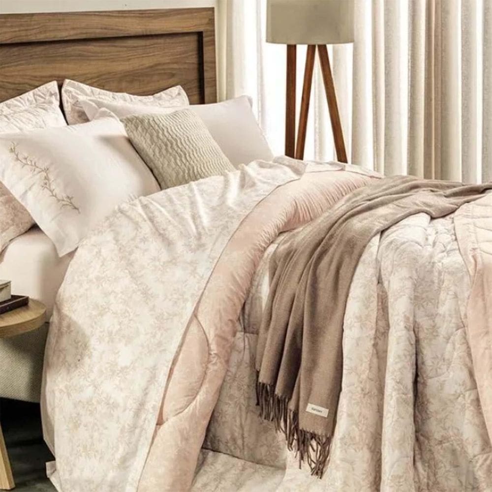 Jogo Cama Queen 200 Fios Maitê 100% Algodão Karsten