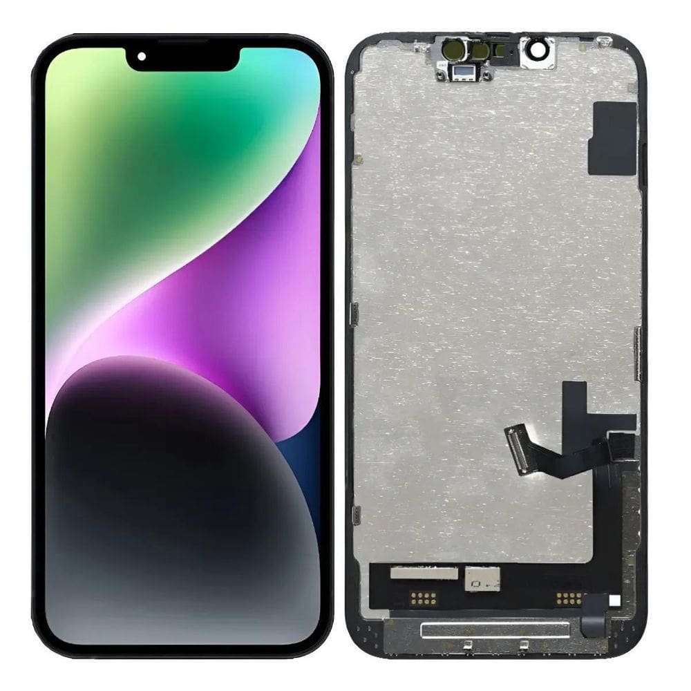 Frente Touch + Display Iph 14 Preto - Somente Iph 14 Normal