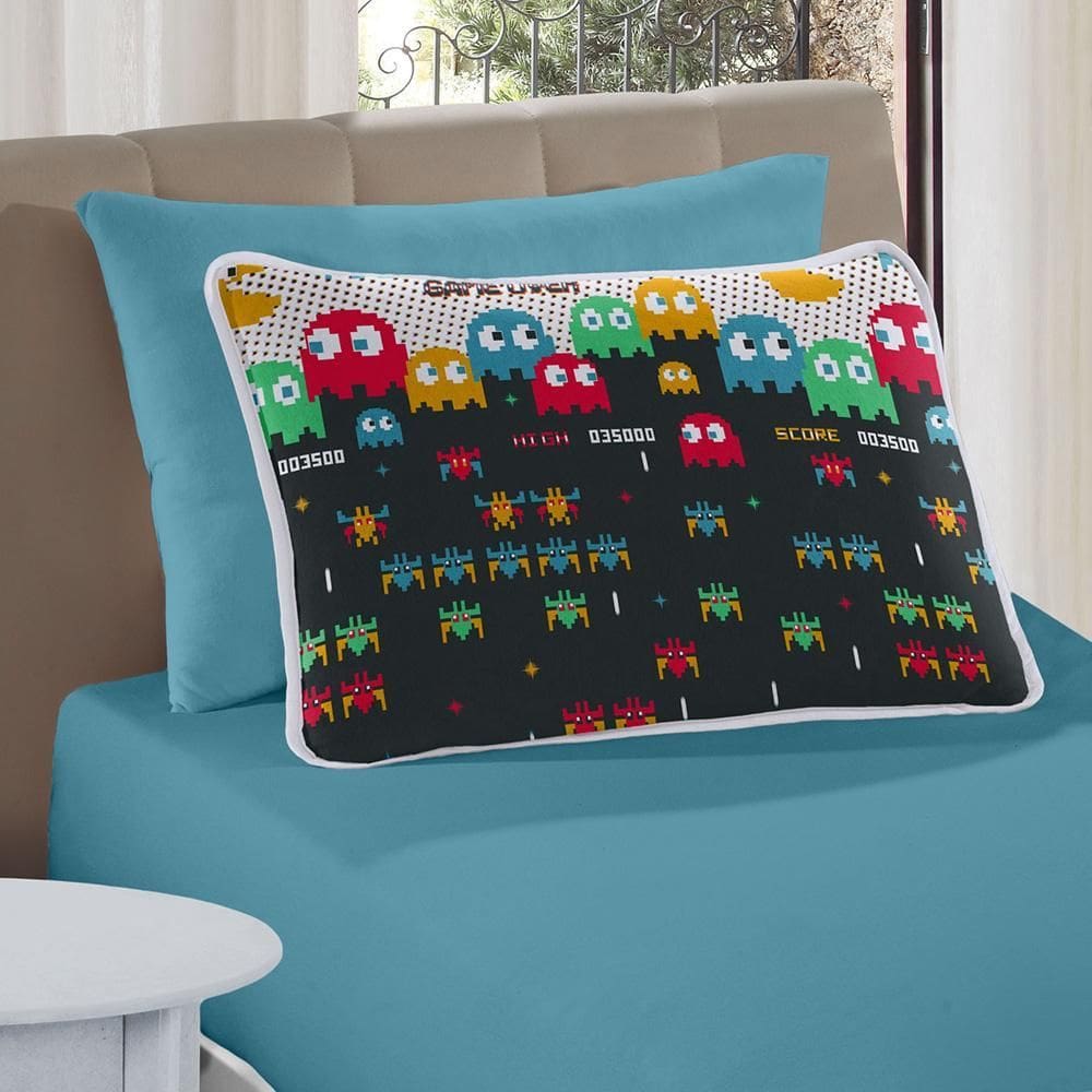 Jogo Cama Lençol Solteiro Mymo 2 Peças Game - 100% Algodão