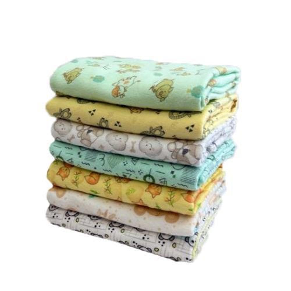 Manta Neutra Recém Nascido Avulsa Algodão 70X90 Cm