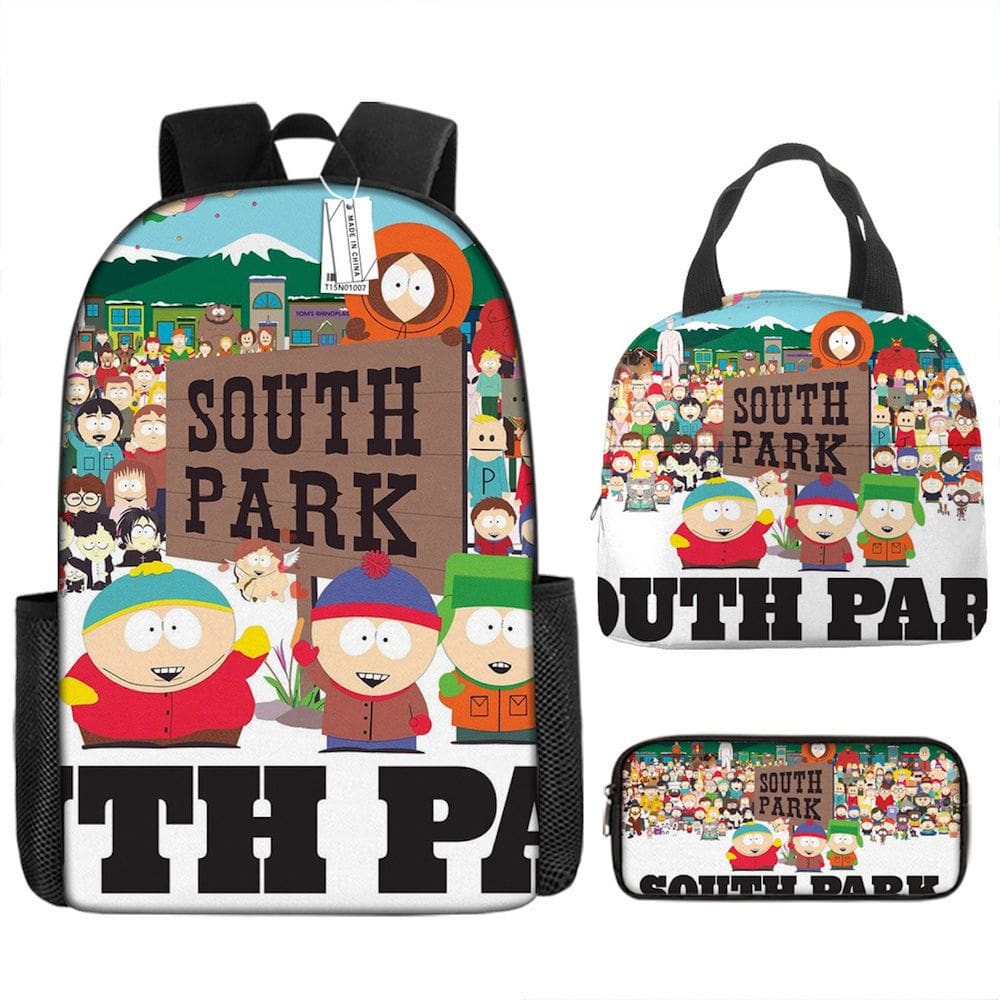 Mochila South Parks Eric Cartmans Cartoon Kids School Back