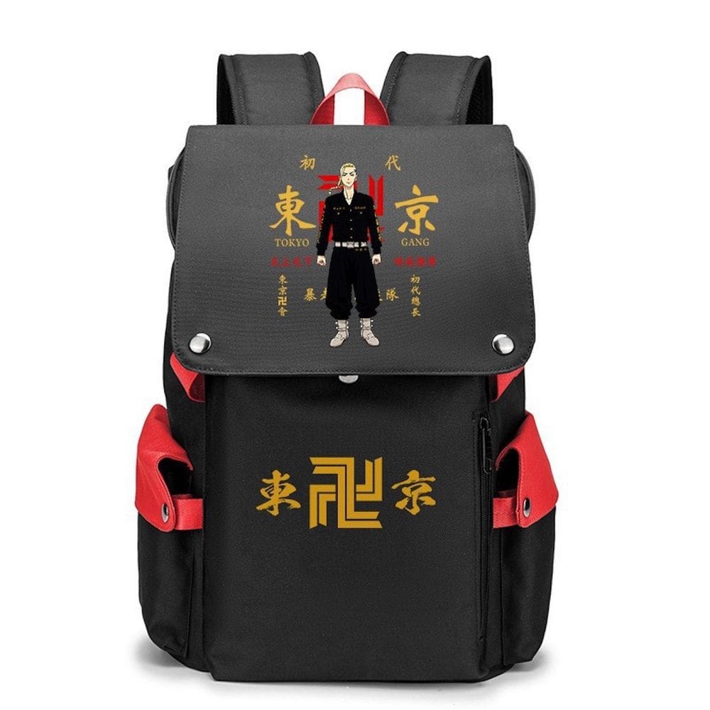 Mochila escolar Mikey Tachibana Naoto para crianças