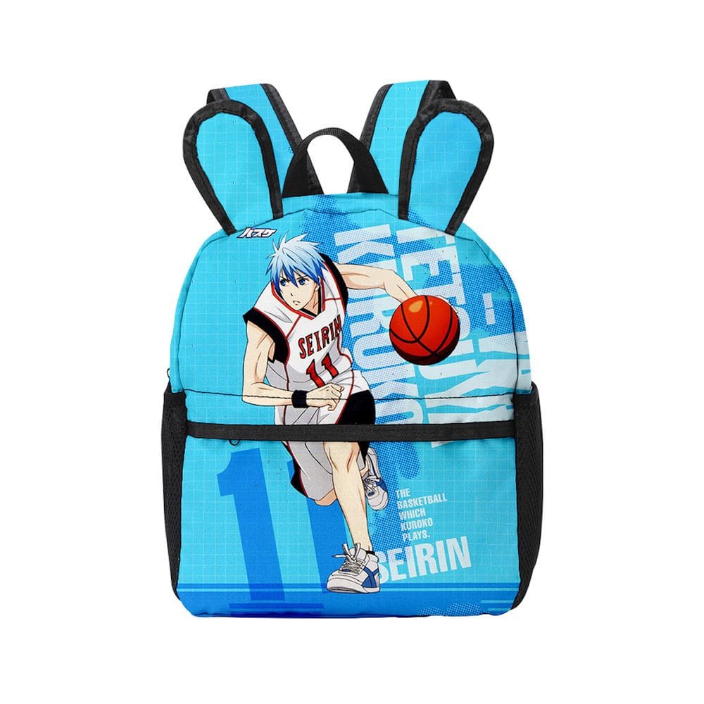 Mochila Kurokos Basketball Cartoon Kids School Oxford Cloth