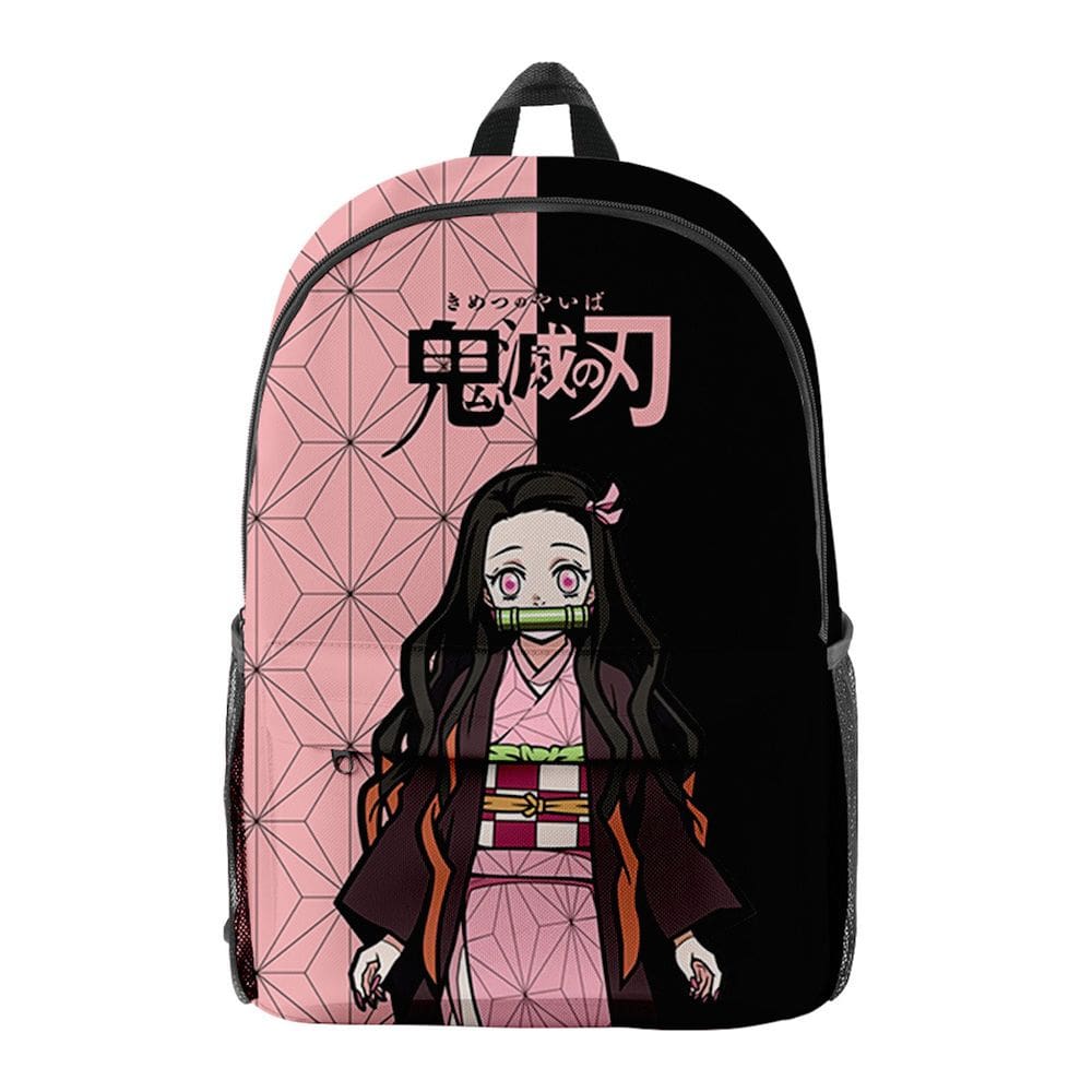 Mochila escolar Demons Slayers Kamado Nezuko para crianças
