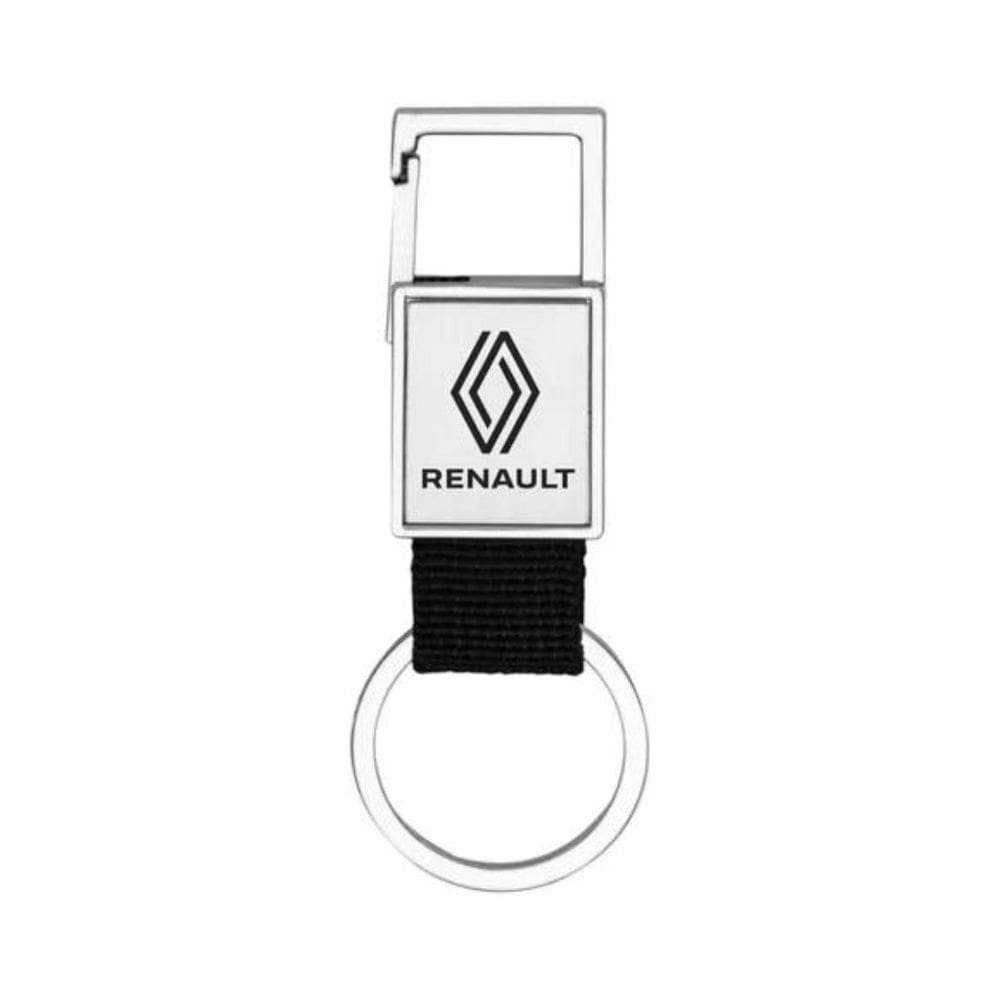 Chaveiro Para Renault Kwid Mosquetão Metal Fosco - N
