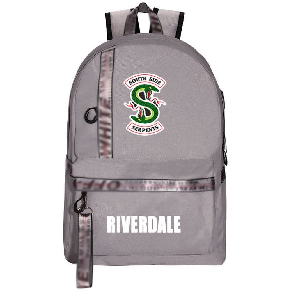 Mochila escolar Riverdales Kids Bag 30x13x43cm Algodão-Poliéster