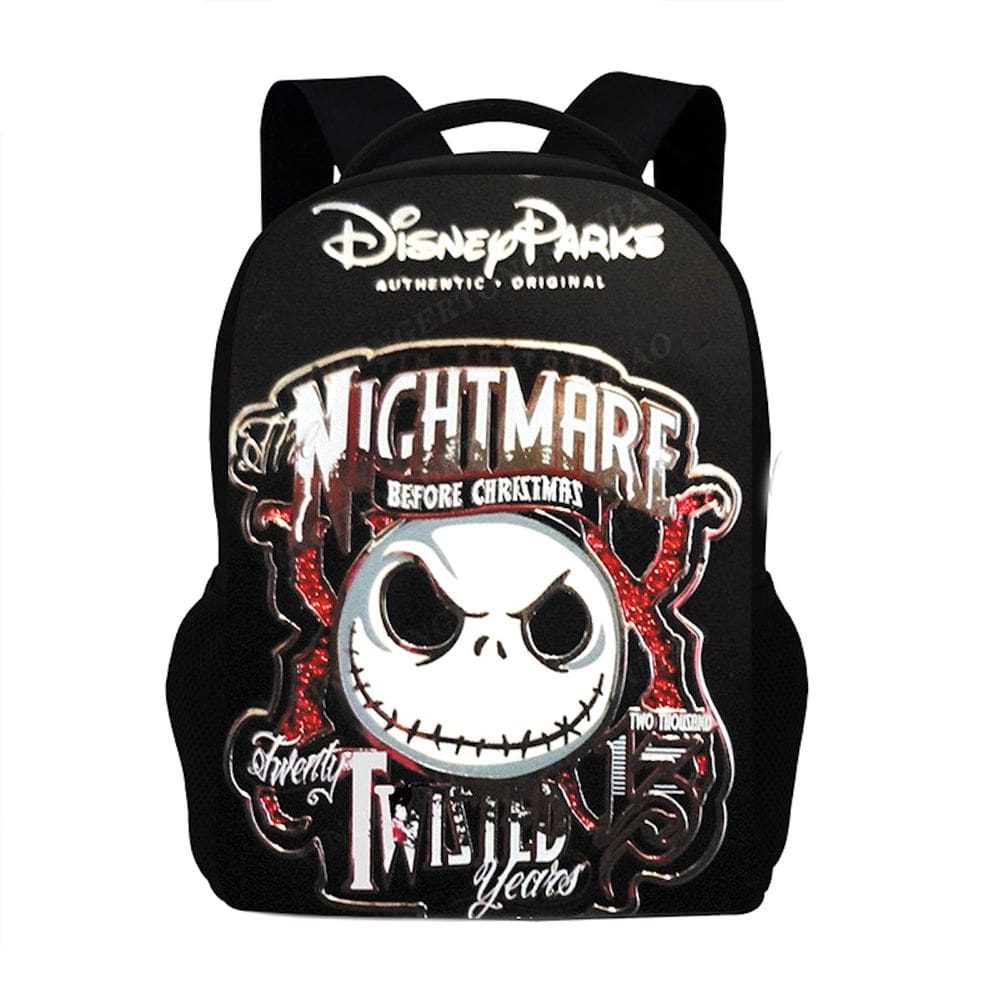 Mochila Nightmares Before Christmas Kids School Oxford