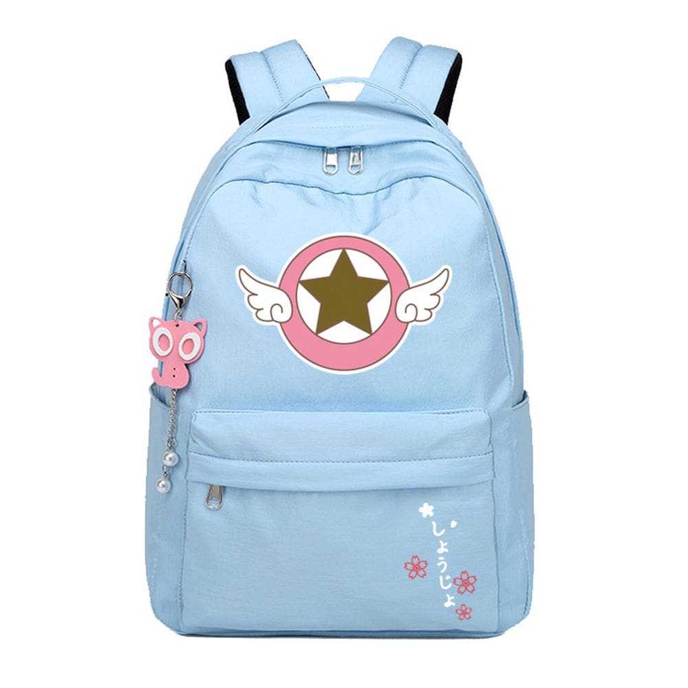 Mochila escolar Cards Captors Sakura Anime para crianças