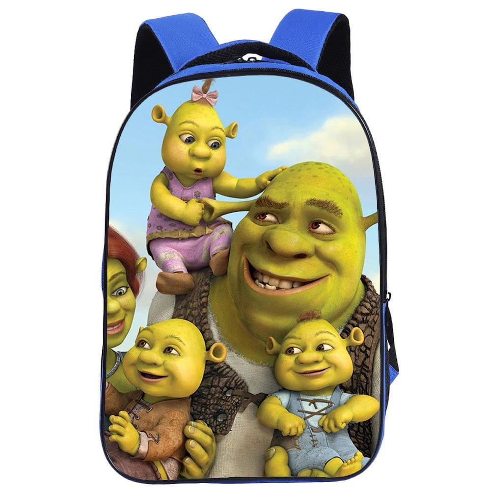 Mochila escolar Donkey Shreks Anime para crianças