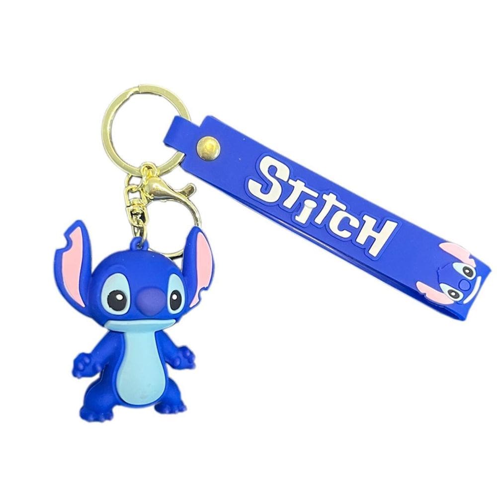 Chaveiro Stitch Com Pingente E Tag Exclusiva Disney Premium
