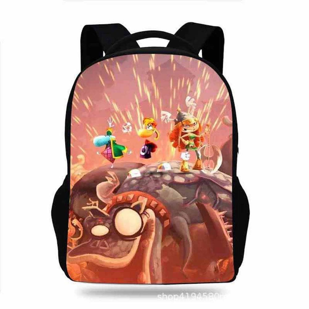 Mochila Rayns Legends Cartoon Kids School 31x13x42cm