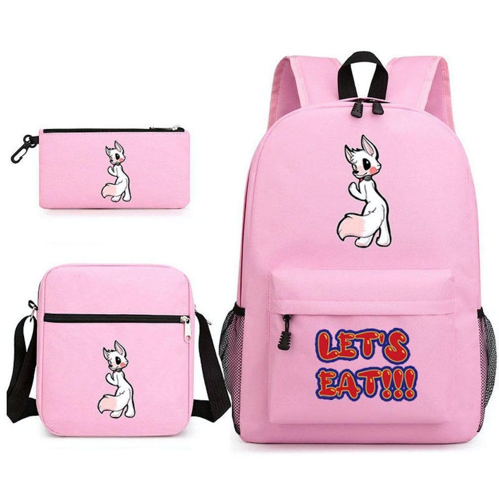 Conjunto de mochilas Five Nights Anime Mochila Escolar para Crianças