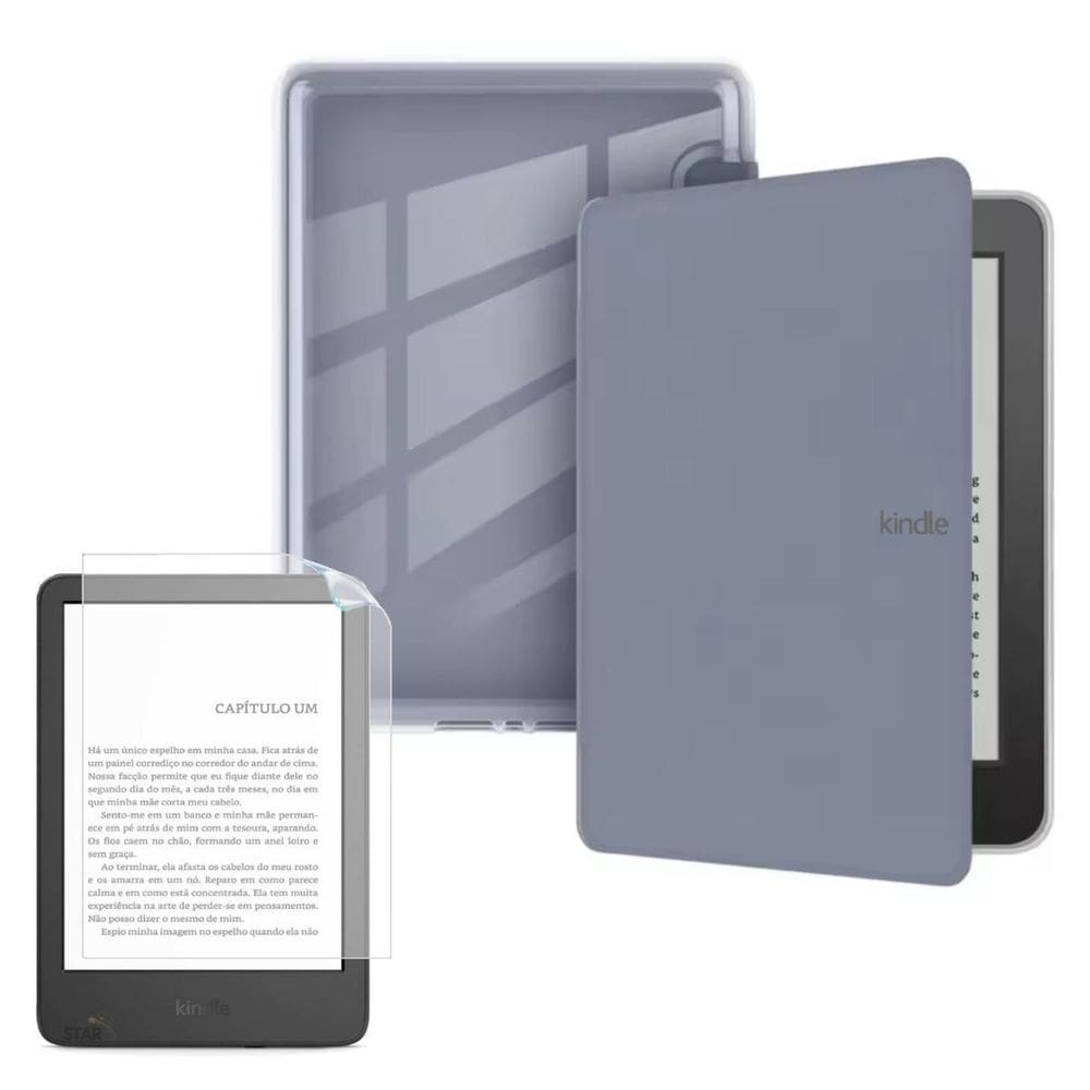 Capa Auto Sleep Acrílico Para Kindle 11 C2V2L3 + Película