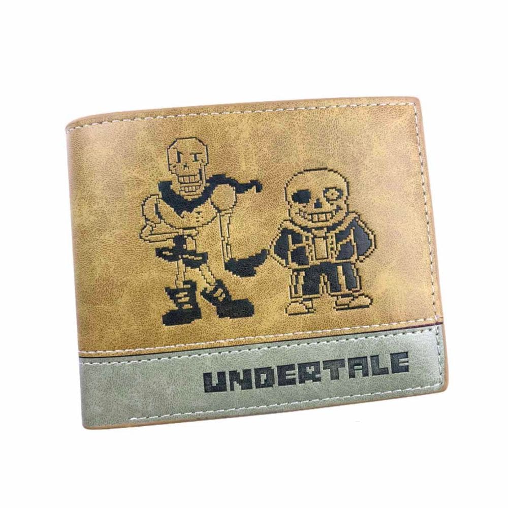 Wallet Slim BiFold Wallet Undertales Personagens de anime