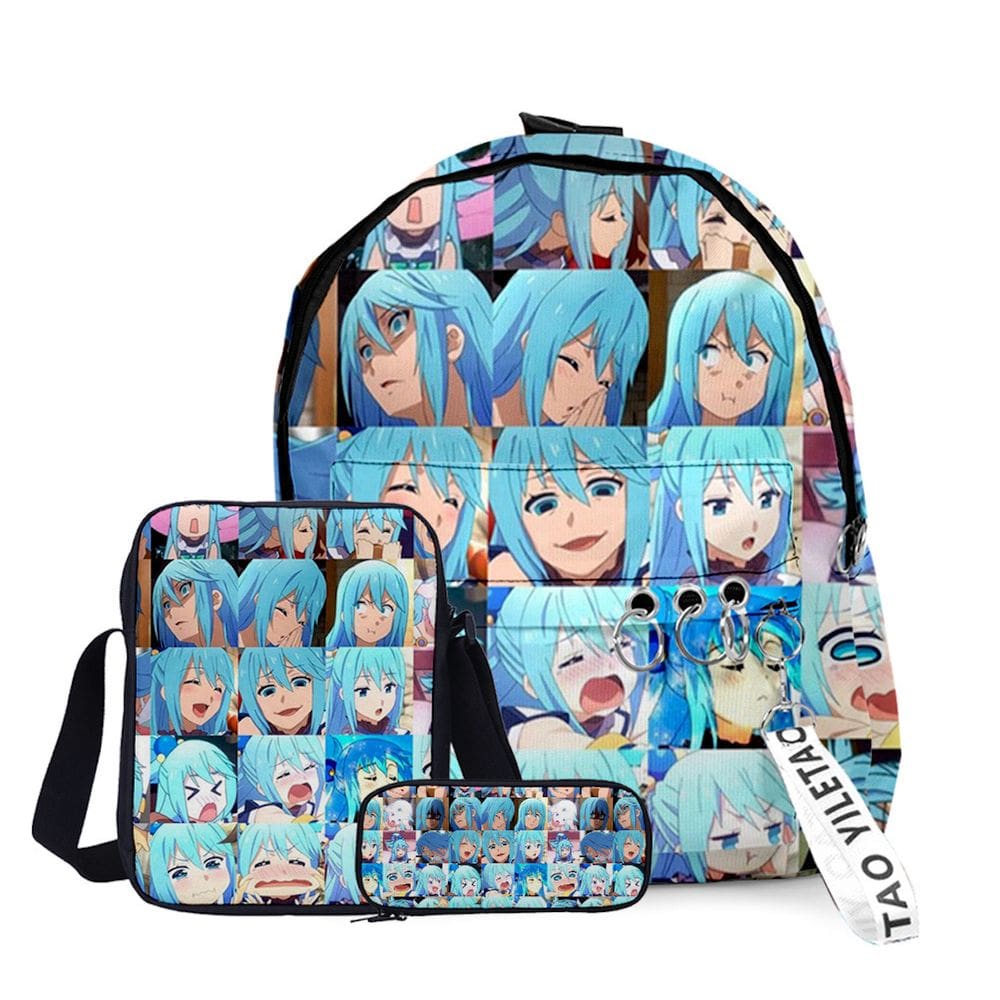 3 unidades/conjunto Bless This Wonderfuls Worlds Aquas Cartoon Kids Sch