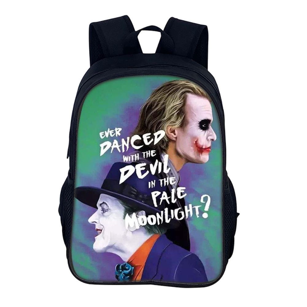 Mochila escolar Jokerss Anime para crianças de nylon 350g