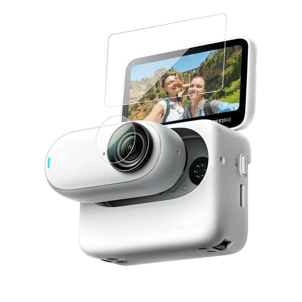 Kit Películas Vidro Action Pod E Insta360 Go 3 - Telesin