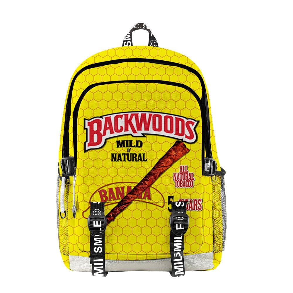 Mochila escolar Backwoods Anime School Bag Cartoon Student