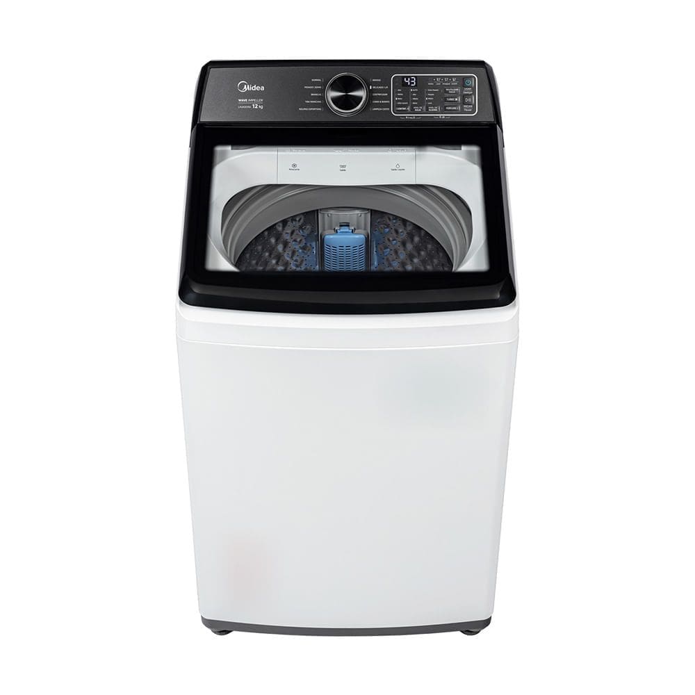 Máquina de Lavar 12kg Branca Wave Impeller Midea
