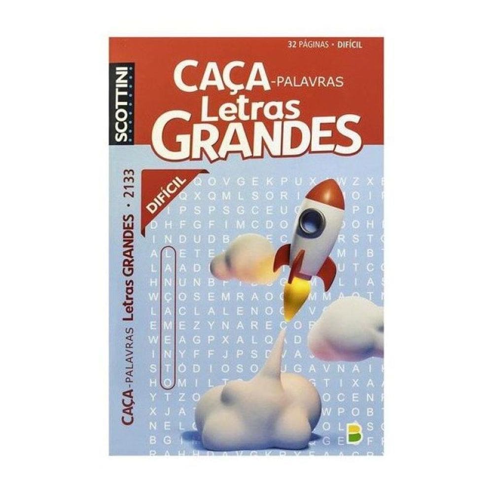 Scottini Caça-Palavras Letras Grandes (32P) N.2133 (Difícil)